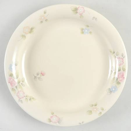 Tea Rose Breakfast Plate