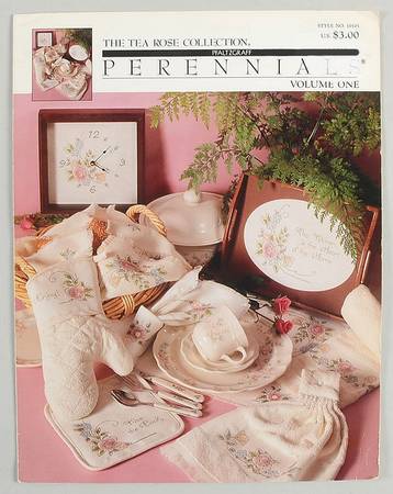 Tea Rose Cross Stitch Book