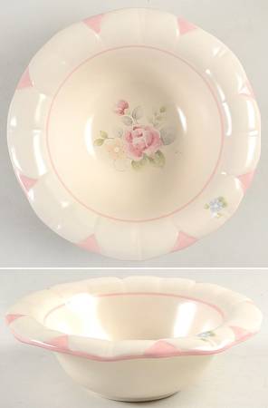 Tea Rose Flower Shape Soup/Cereal Bowl