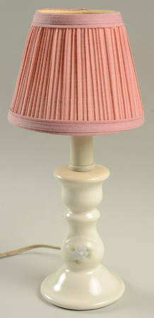 Tea Rose Candle Lamp & Shade