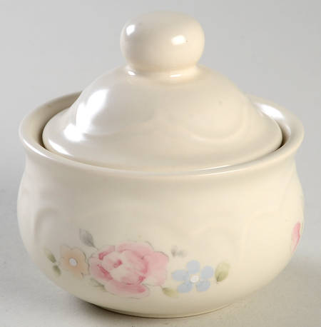 Tea Rose Child's Sugar Bowl & Lid