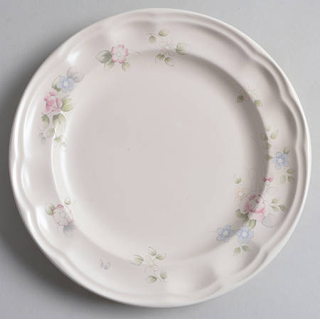 Tea Rose Luncheon Plate
