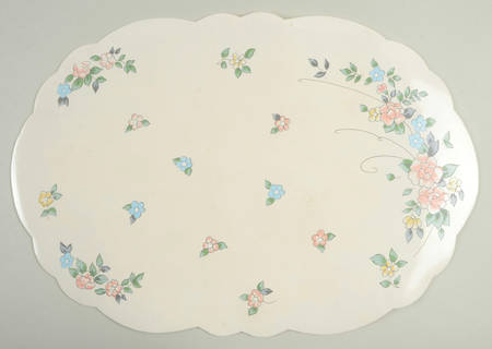 Tea Rose Vinyl Placemat
