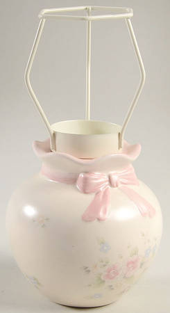 Tea Rose Votive Lamp Base