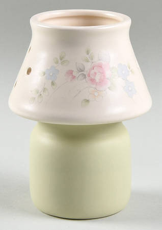 Tea Rose Votive Lamp & Shade