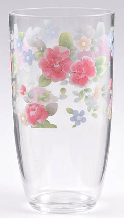 Tea Rose Tall Acrylic Tumbler