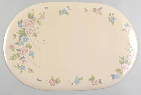 Tea Rose Vinyl Placemat