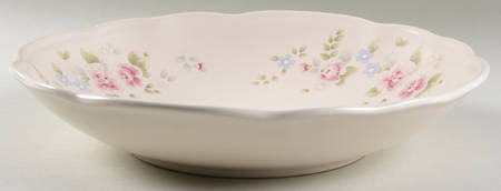 Tea Rose 13" Pasta Serving Bowl