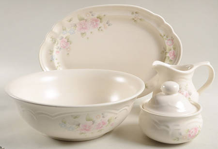 Tea Rose 5 Piece Hostess Set