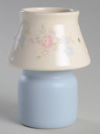 Tea Rose Votive Lamp & Shade