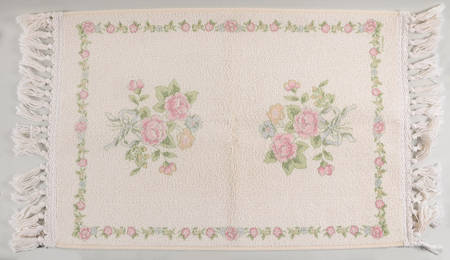 Tea Rose Kitchen Rug