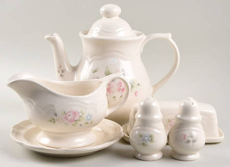 Tea Rose Completer Set by Pfaltzgraff