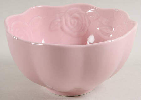 Tea Rose Scalloped Soup/Cereal Bowl by Pfaltzgraff