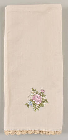 Tea Rose Cloth Hand Towel