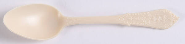 Tea Rose Plastic Child's Spoon