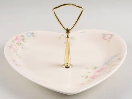 Tea Rose Salad Plate for 2-Tiered Serving Tray