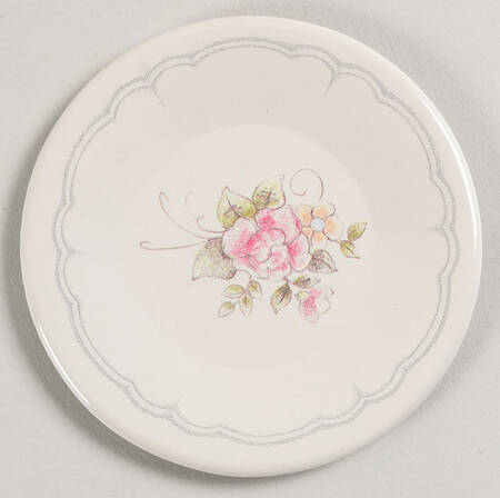 Tea Rose Saucer for Metal Child's Cup