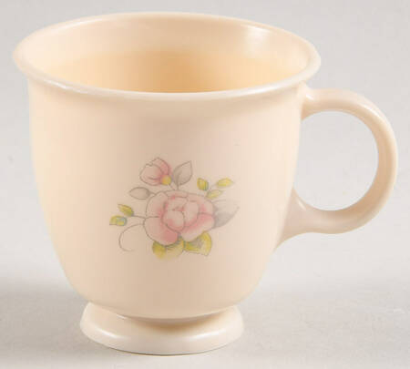 Tea Rose Plastic Child's Cup