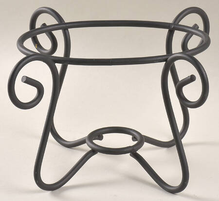 Tea Rose Metal Stand for Gravy Server
