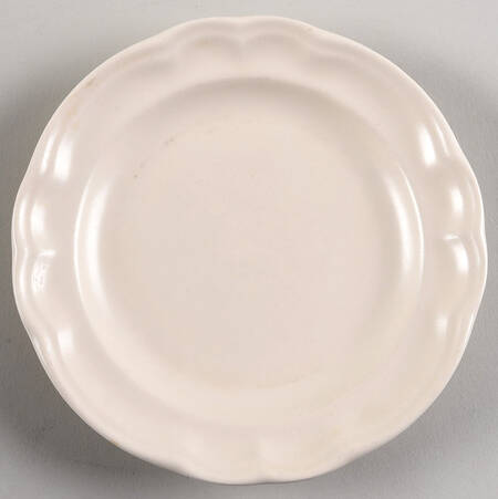 Tea Rose Accent Salad Plate