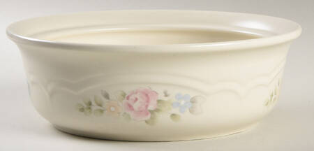 Tea Rose 1.5 Qt Round Casserole No Lid by Pfaltzgraff