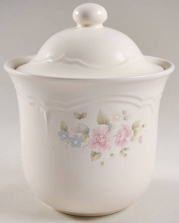 Tea Rose Extra Large Canister & Quote Lid