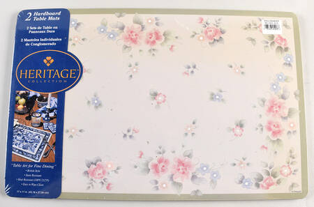 Tea Rose (Set of 2) Corkboard Placemat