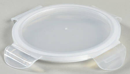 Tea Rose 6" Storage Ceramic Bowl Plastic Lid