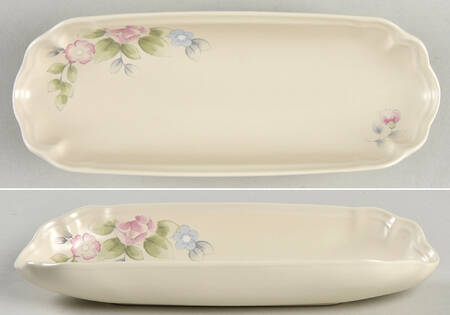 Tea Rose Boiled Corn Holder by Pfaltzgraff