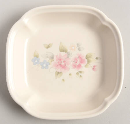 Tea Rose Square Appetizer Plate