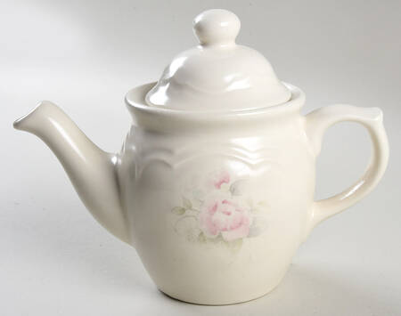 Tea Rose Mini Teapot & Lid by Pfaltzgraff