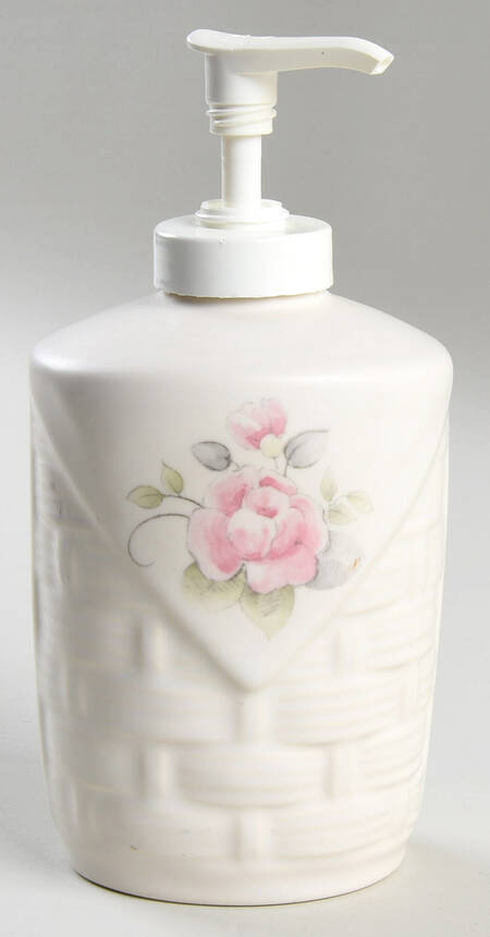 Tea Rose Lotion Dispenser