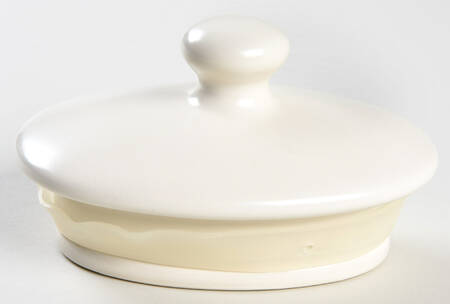Tea Rose Crock-Brown Sugar-Lid