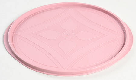 Tea Rose Lid for 9" Plastic Nested Storage Bowl