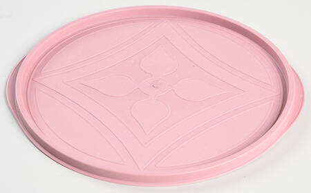 Tea Rose Lid for 8" Plastic Nested Storage Bowl