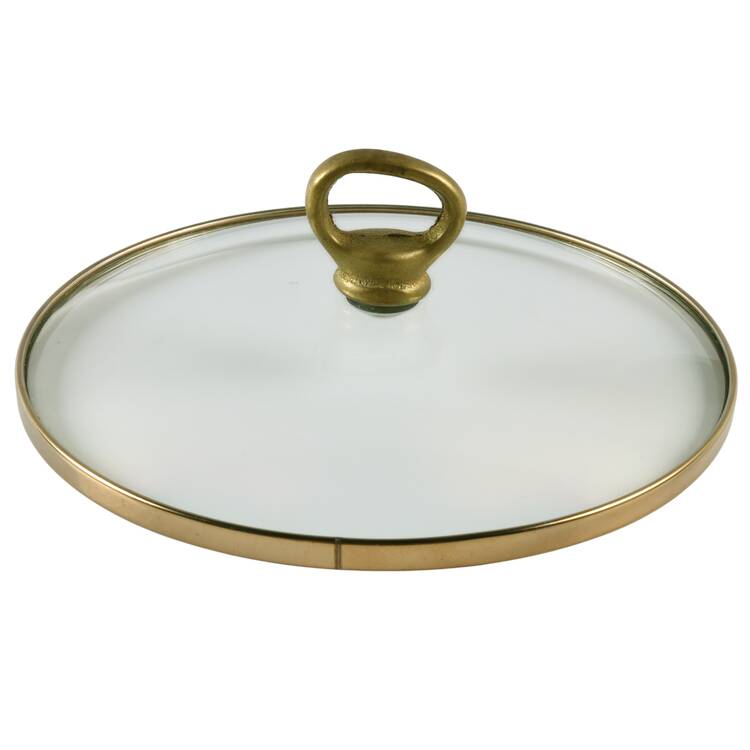 Tea Rose 2 Quart Metal Covered Casserole, Lid Only by Pfaltzgraff