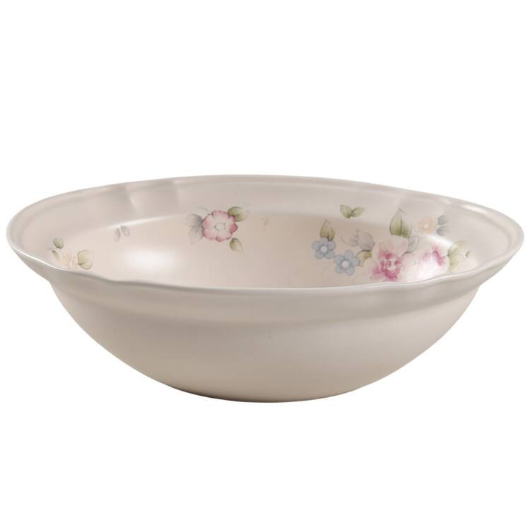 Tea Rose 10" Oval Vegetable Bowl