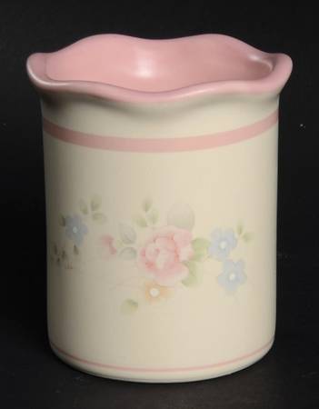 Tea Rose China Bathroom Tumbler