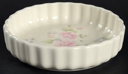 Tea Rose 6" Quiche by Pfaltzgraff