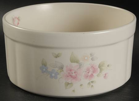 Tea Rose 7" Souffle by Pfaltzgraff