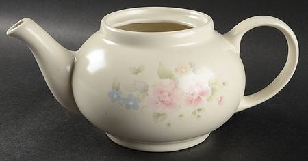 Tea Rose Teapot No Lid
