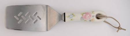 Tea Rose Metal Spatula