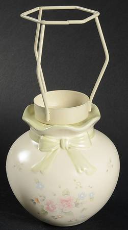 Tea Rose Votive Lamp Base
