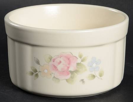 Tea Rose Dip Bowl (for Dip and Spreader)
