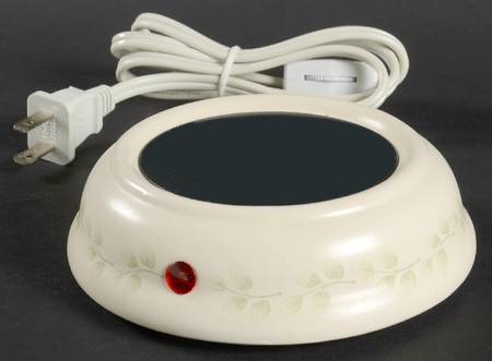 Tea Rose Cup for 2 Piece Electric Coffee Cup Warmer
