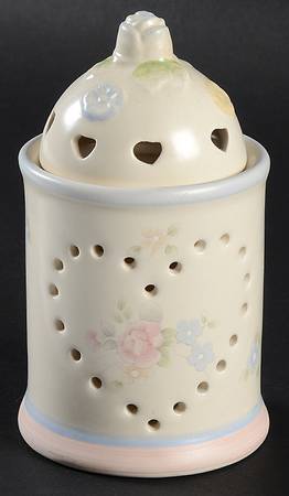 Tea Rose Candle Votive & Lid