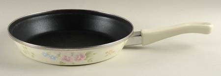 Tea Rose 10" Open Metal Skillet