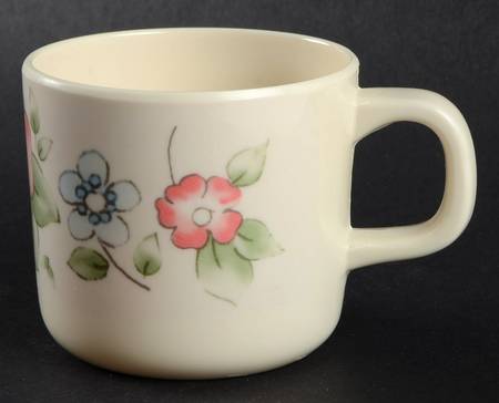 Tea Rose Melmac/Melamine Child's Mug