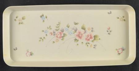 Tea Rose 13" Melamine Sandwich Tray