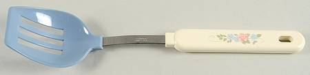Tea Rose Slotted Nylon Serving Spoon